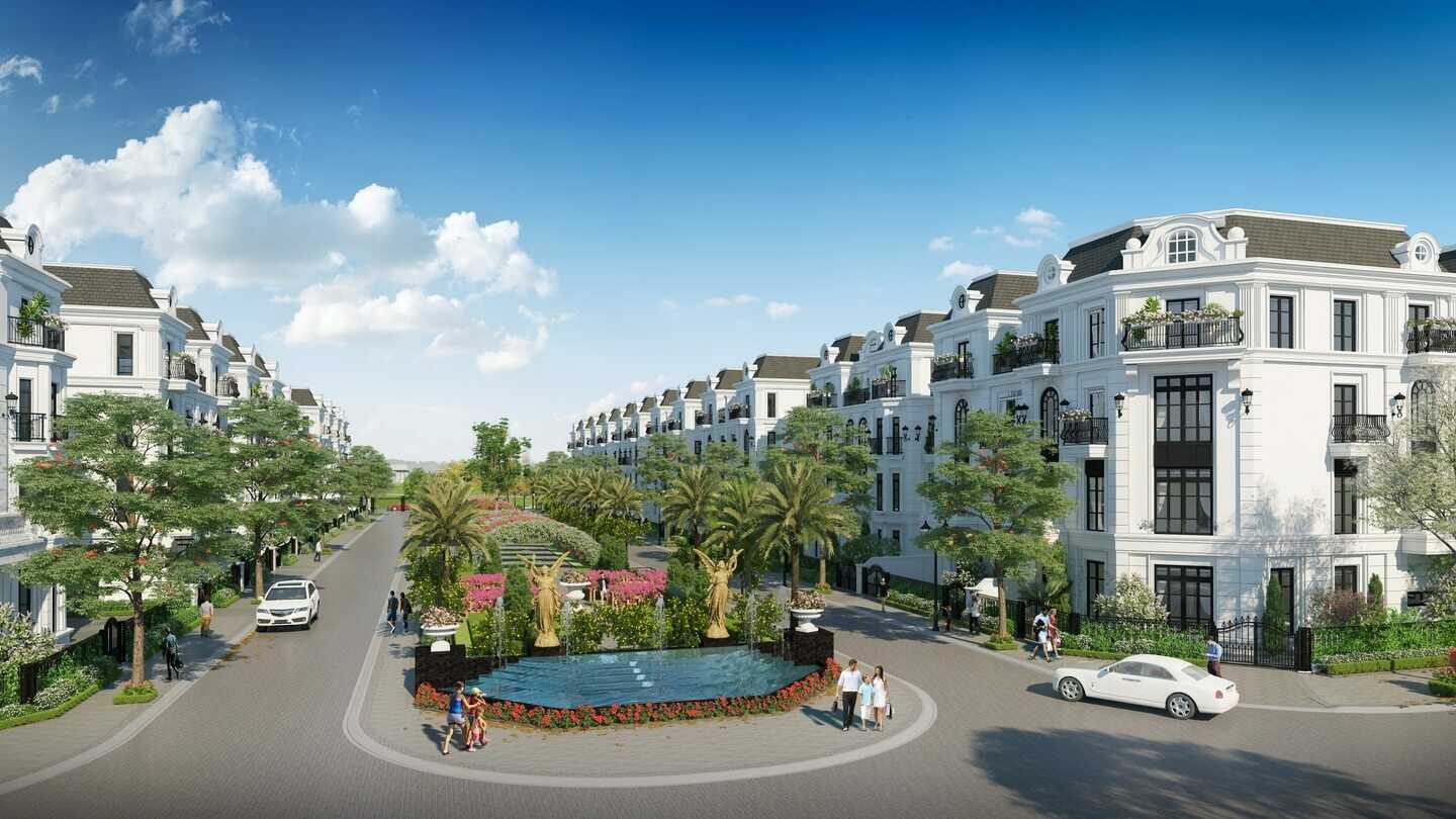 Phối cảnh dọc Vinhomes Cổ Loa (hình minh họa).